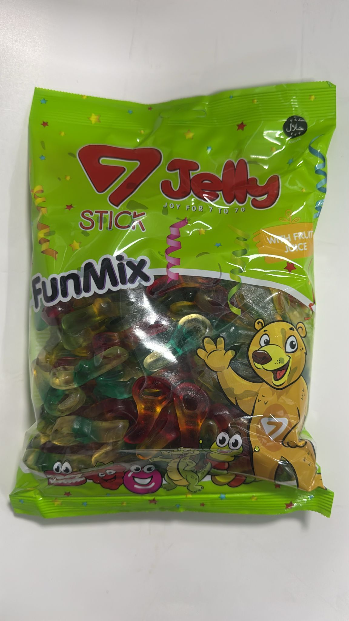7 Stick Jelly Emzik 1000 gr 12 adet